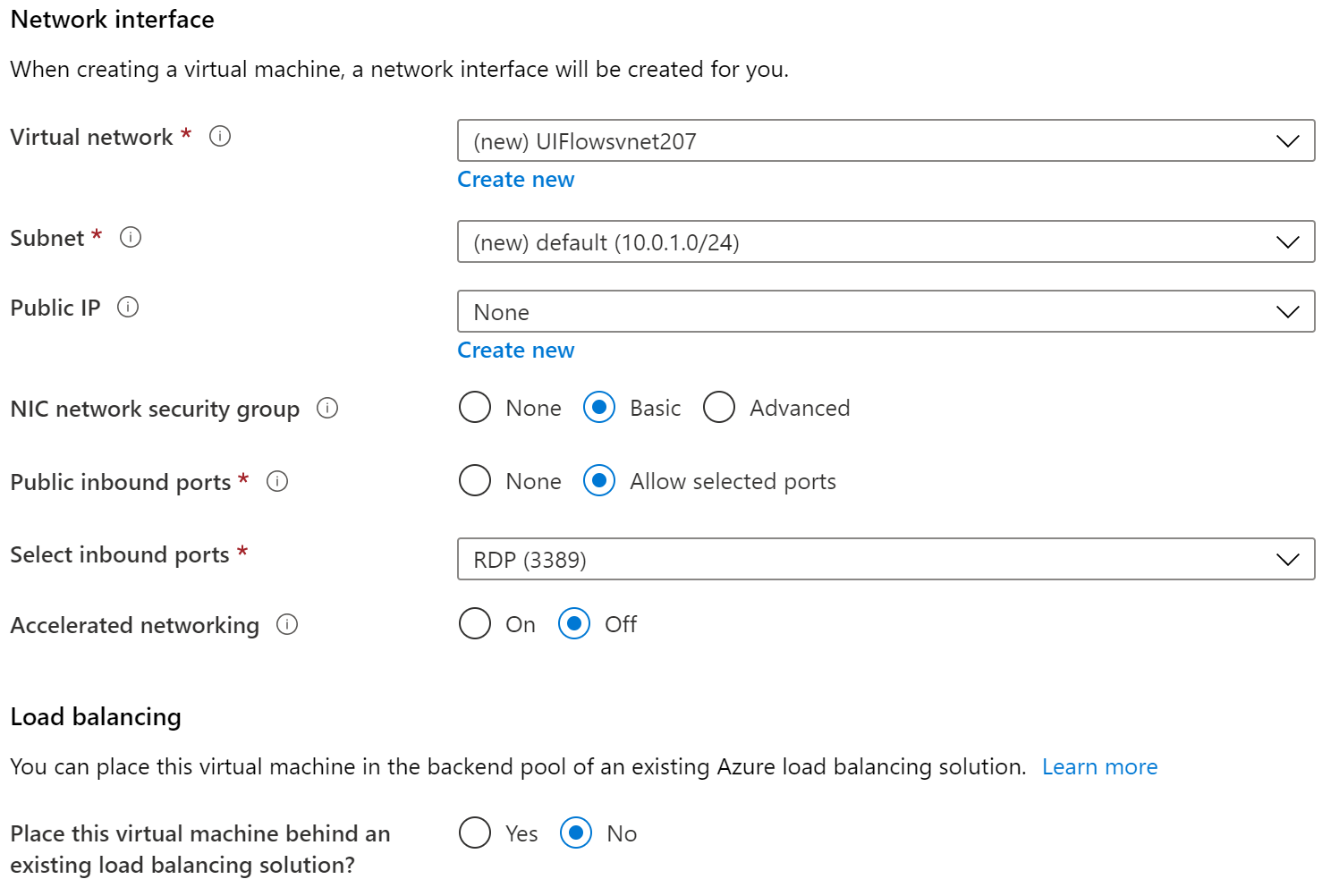 Azure VM Setup