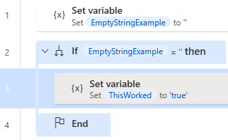 Empty String If Statement solved